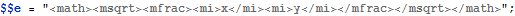 Click for copyable input